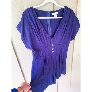 ALTARD STATE Romper Navy Blue L